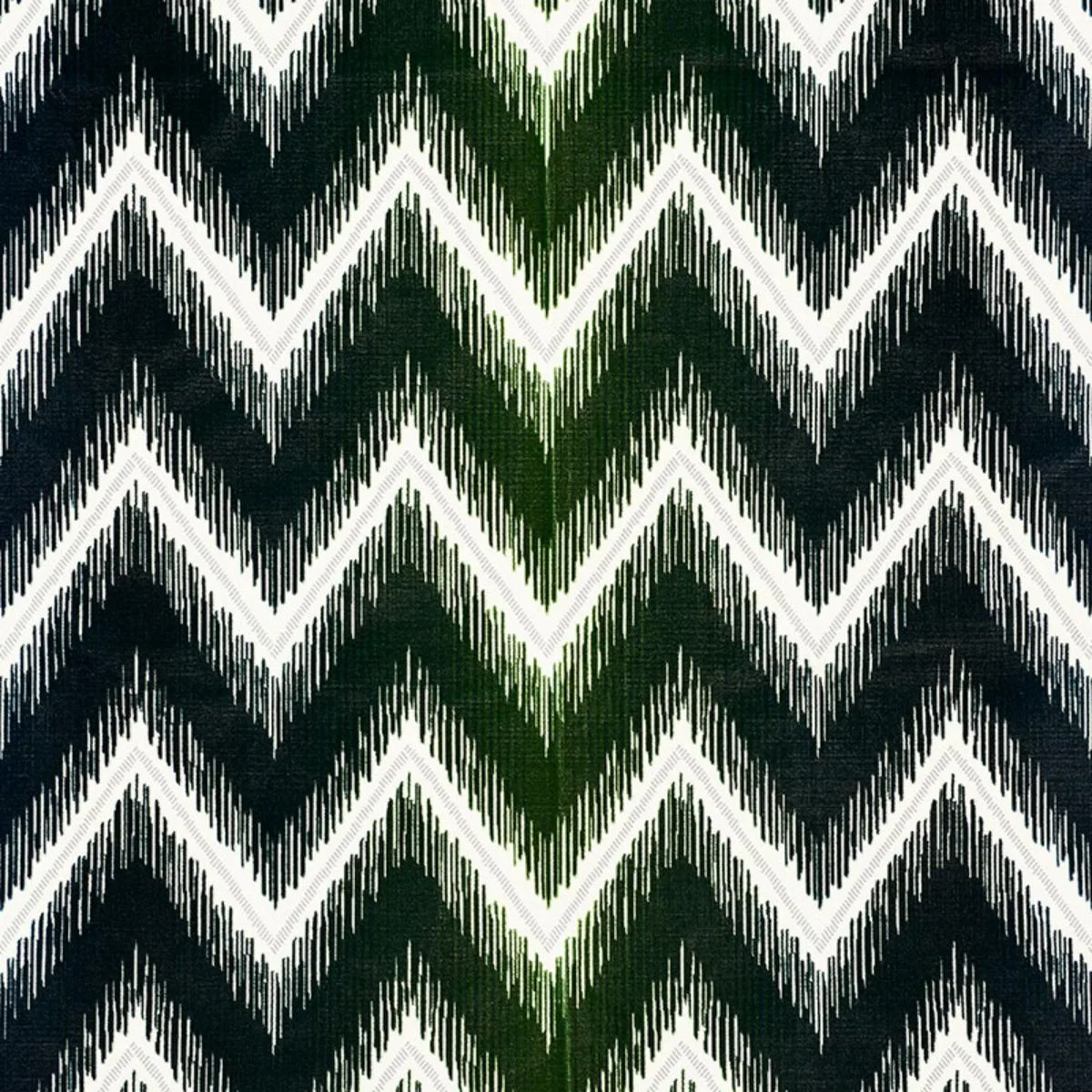 Schumacher 54864 Shock Wave Peacock fabric swatch