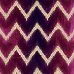 Schumacher 54863 Shock Wave Ruby fabric swatch