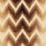 Schumacher 54861 Shock Wave Sand & Sable fabric swatch