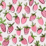 Schumacher 182191 Shortcake Indoor/Outdoor Pink fabric swatch