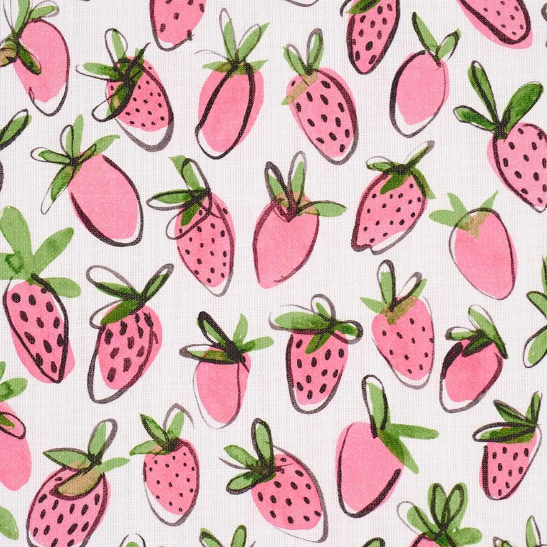 Schumacher 182191 Shortcake Indoor/Outdoor Pink fabric swatch