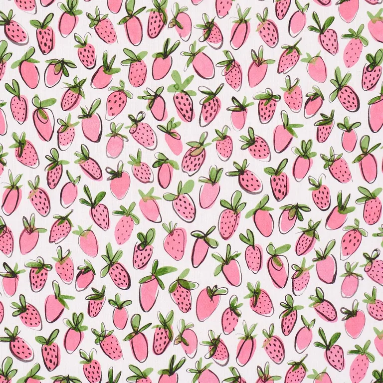 Schumacher 182191 Shortcake Indoor/Outdoor Pink fabric swatch