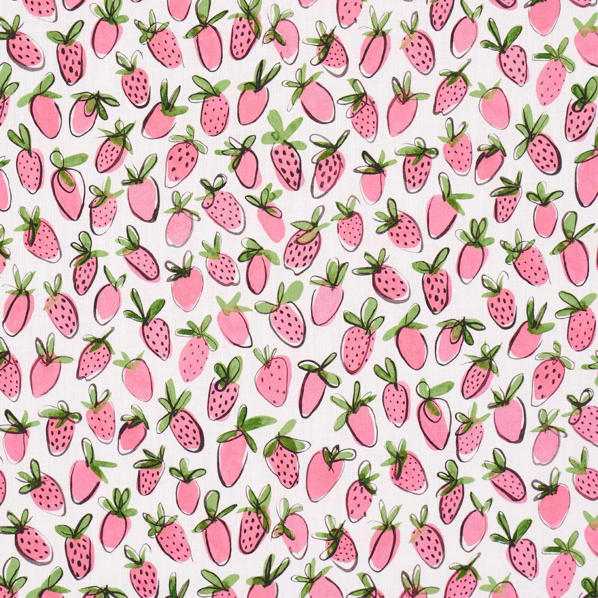 Schumacher 182191 Shortcake Indoor/Outdoor Pink fabric swatch