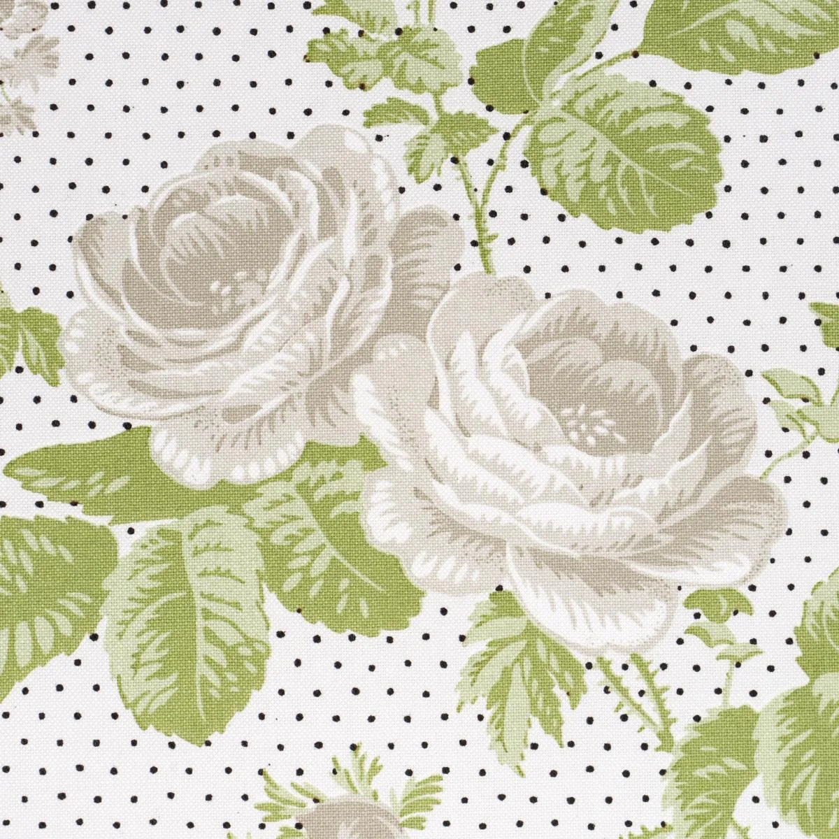 Schumacher 182081 Sibyl Chintz Neutral fabric swatch