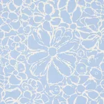 Schumacher 179550 Sidonie Blue fabric swatch