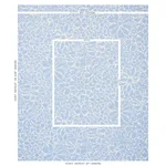 Schumacher 179550 Sidonie Blue fabric swatch