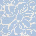 Schumacher 179550 Sidonie Blue fabric swatch