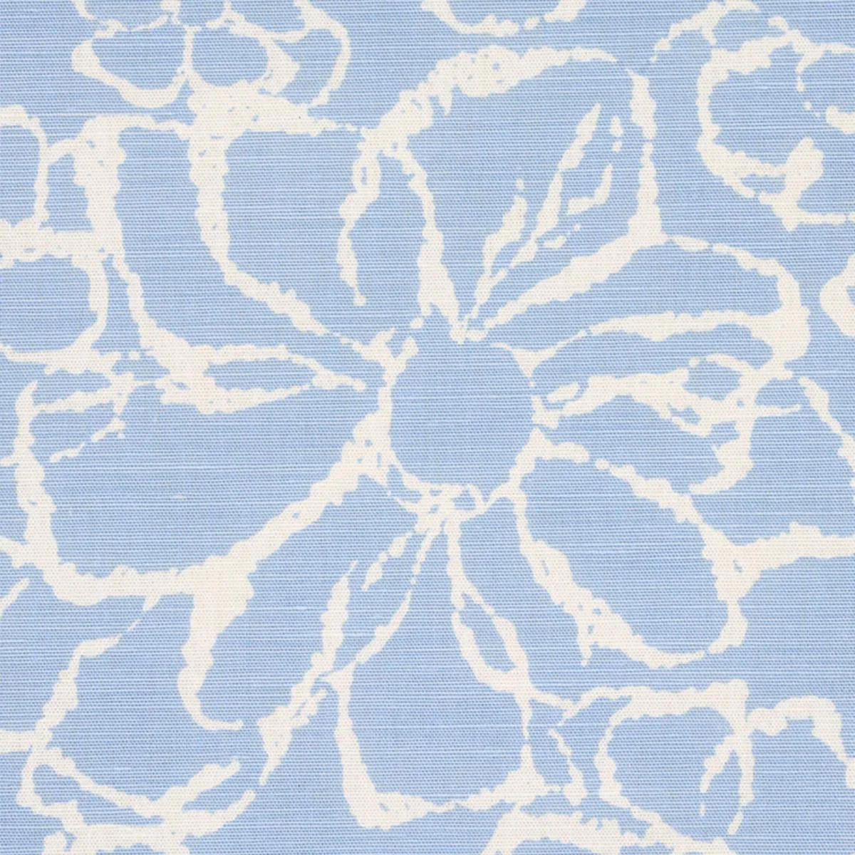 Schumacher 179550 Sidonie Blue fabric swatch