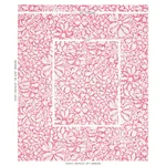 Schumacher 179552 Sidonie Magenta fabric swatch