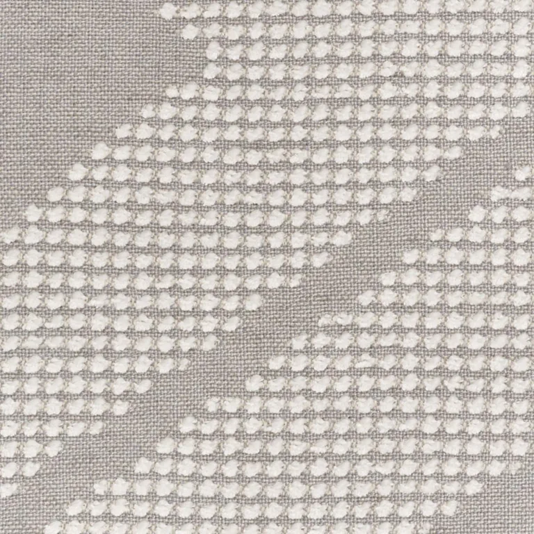 Schumacher 73271 Sierra Grey fabric swatch