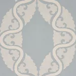 Schumacher 80311 Siljan Sky fabric swatch