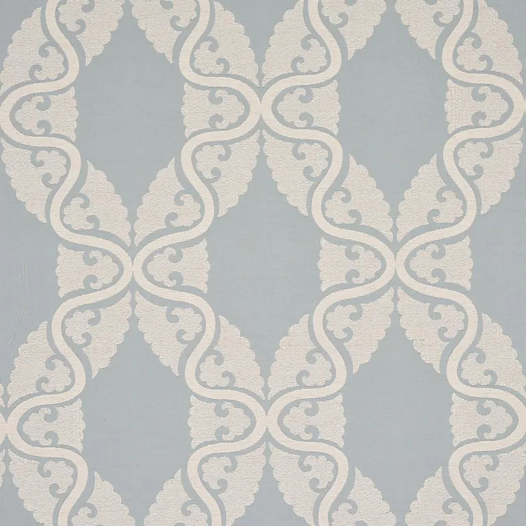 Schumacher 80311 Siljan Sky fabric swatch