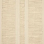 Schumacher 83261 Simon Wool Linen Stripe Natural fabric swatch