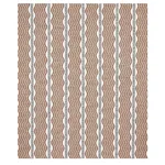 Schumacher 79942 Sina Stripe Brown fabric swatch