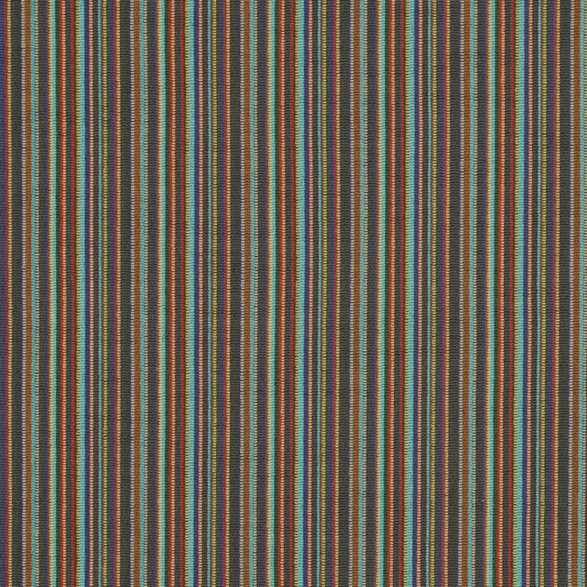 Schumacher 79351 Sinoir Stripe Multi fabric swatch