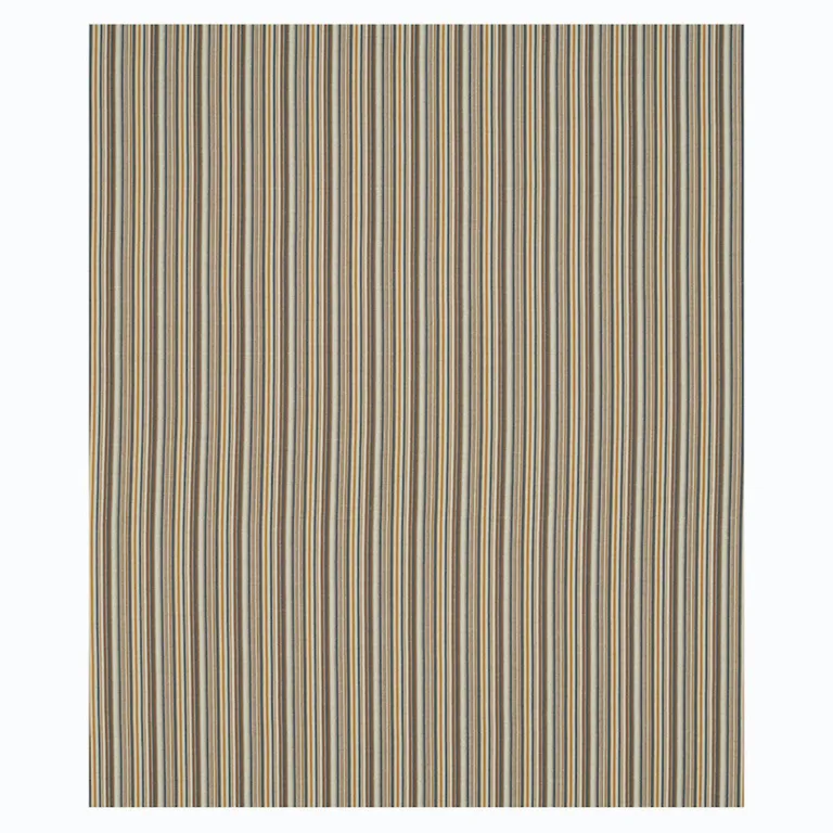 Schumacher 79350 Sinoir Stripe Neutral fabric swatch
