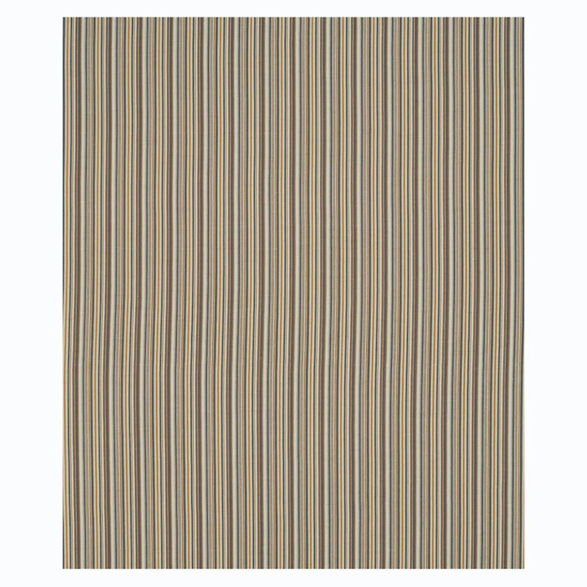 Schumacher 79350 Sinoir Stripe Neutral fabric swatch