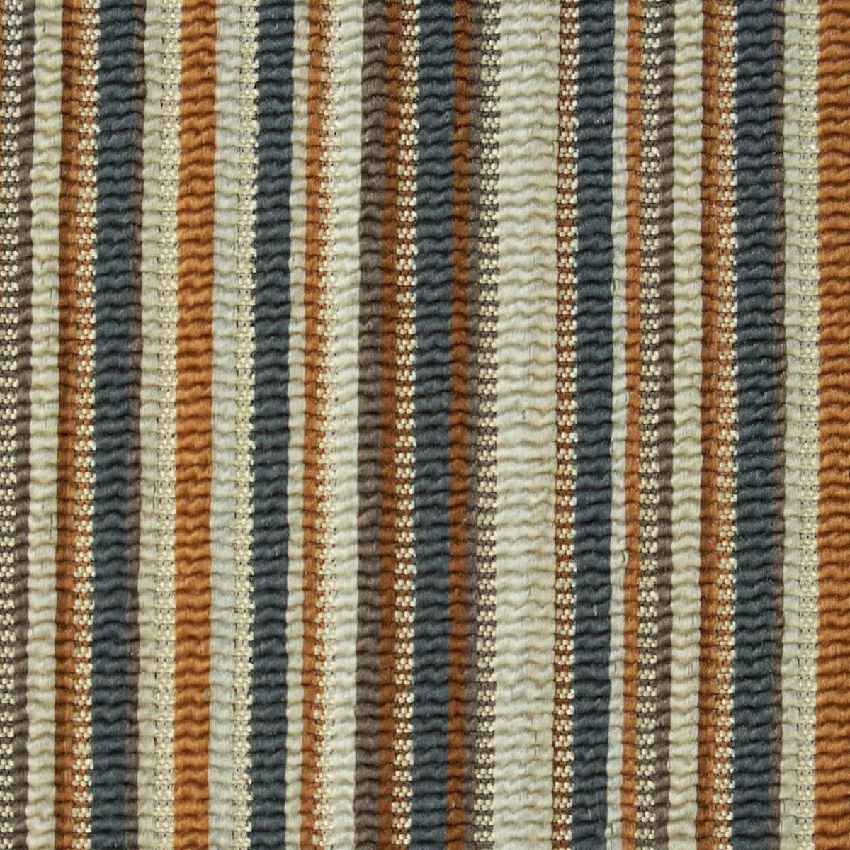 Schumacher 79350 Sinoir Stripe Neutral fabric swatch