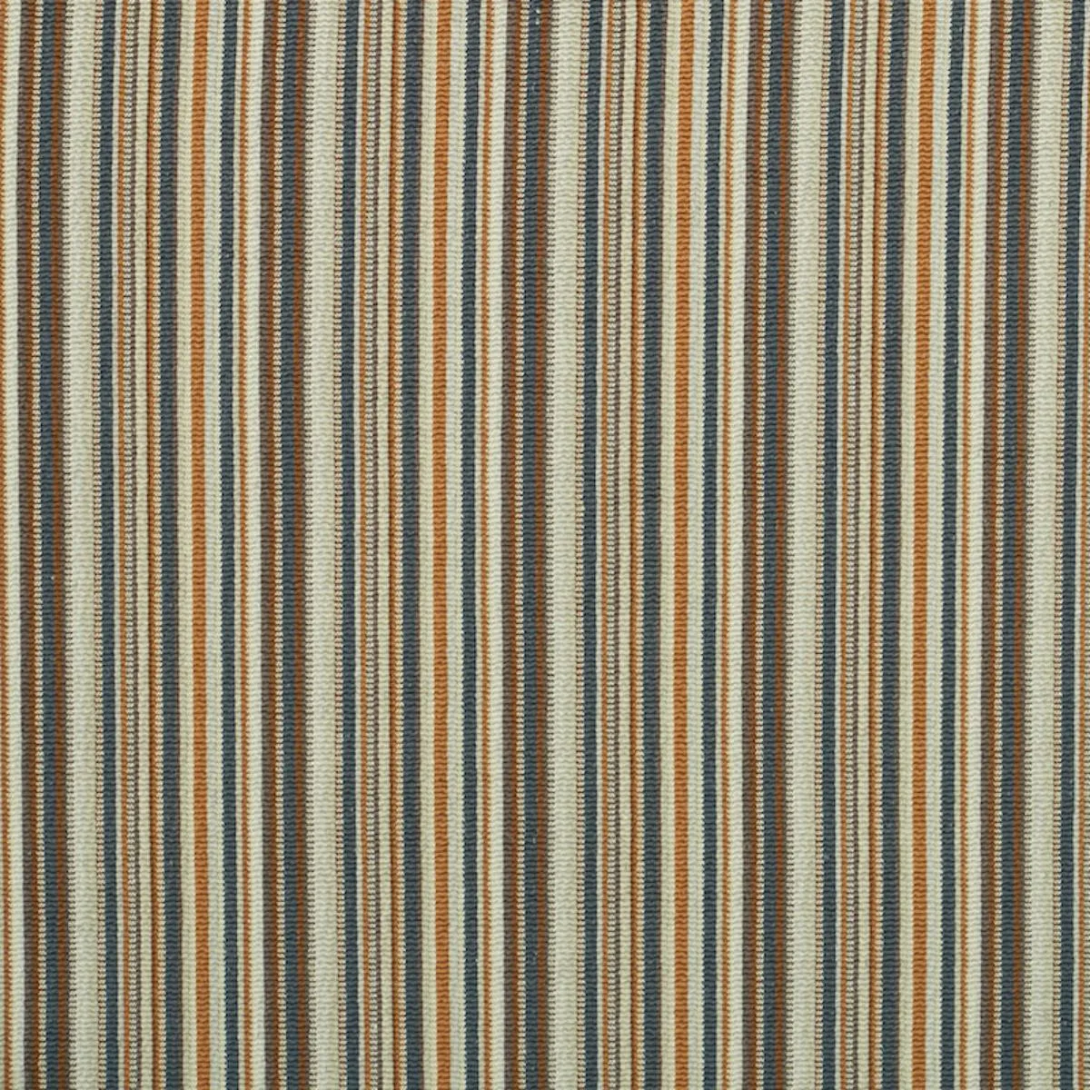Schumacher 79350 Sinoir Stripe Neutral fabric swatch