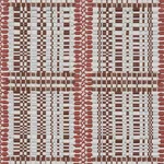 Schumacher 86851 Skyline Plaid Merlot fabric swatch