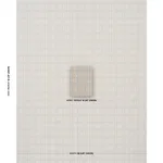 Schumacher 86850 Skyline Plaid Stone fabric swatch