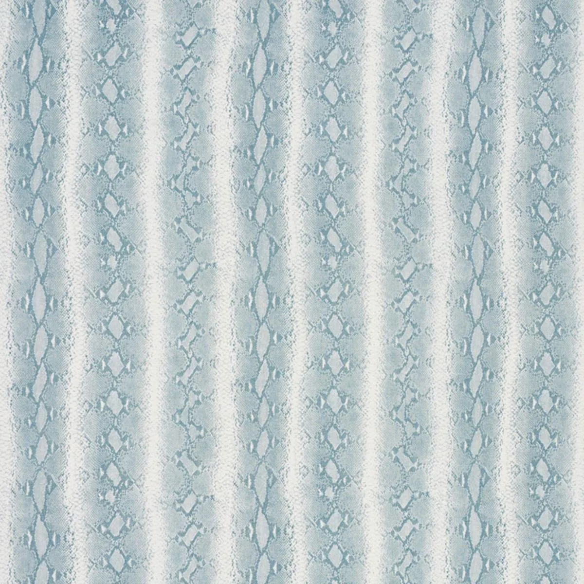 Schumacher 176350 Snake Rattle & Roll Linen Cloud fabric swatch