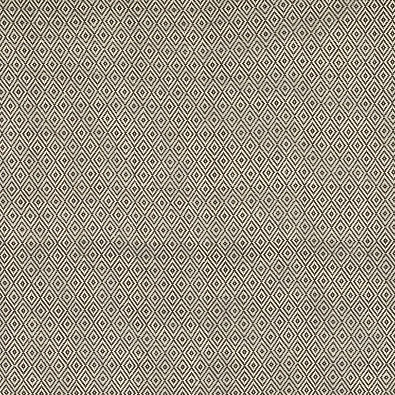 Schumacher 68308 Sofia Diamond Chocolate fabric swatch