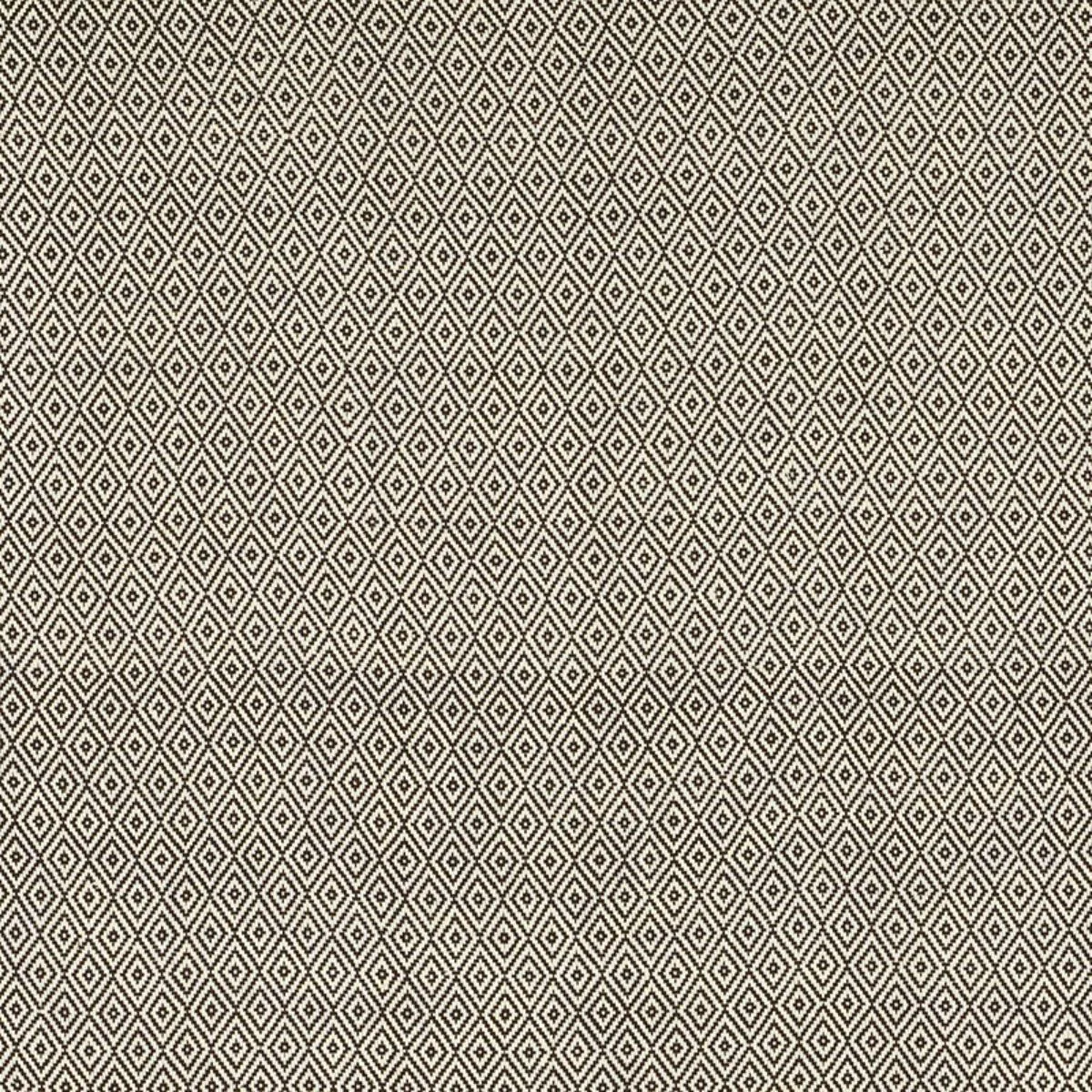 Schumacher 68308 Sofia Diamond Chocolate fabric swatch