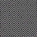 Schumacher 65626 Soho Weave Black fabric swatch