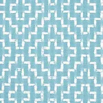 Schumacher 65621 Soho Weave Capri fabric swatch