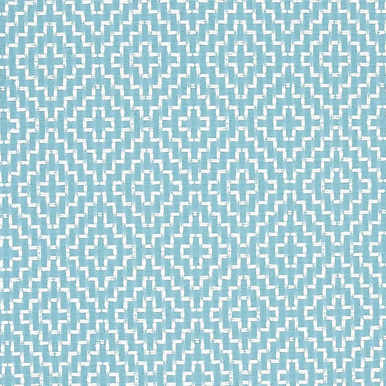 Schumacher 65621 Soho Weave Capri fabric swatch