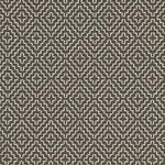Schumacher 65625 Soho Weave Charcoal fabric swatch