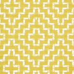 Schumacher 65622 Soho Weave Citron fabric swatch