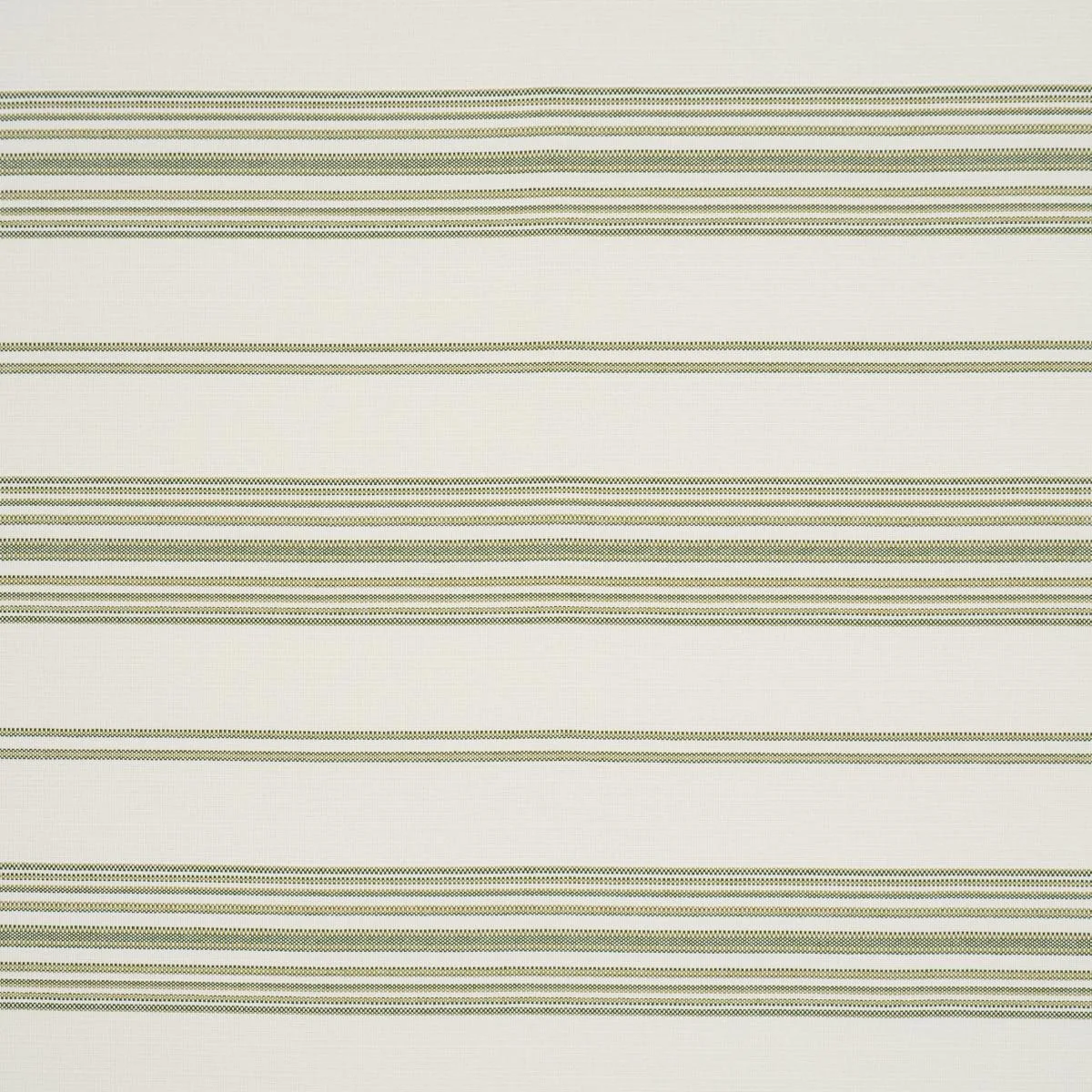 Schumacher 79333 Solana Stripe Indoor/Outdoor Green fabric swatch