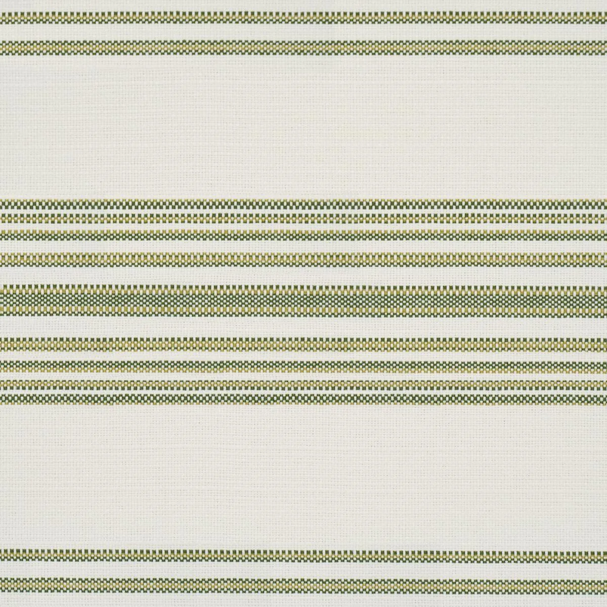 Schumacher 79333 Solana Stripe Indoor/Outdoor Green fabric swatch