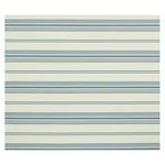 Schumacher 79330 Solana Stripe Indoor/Outdoor Navy fabric swatch