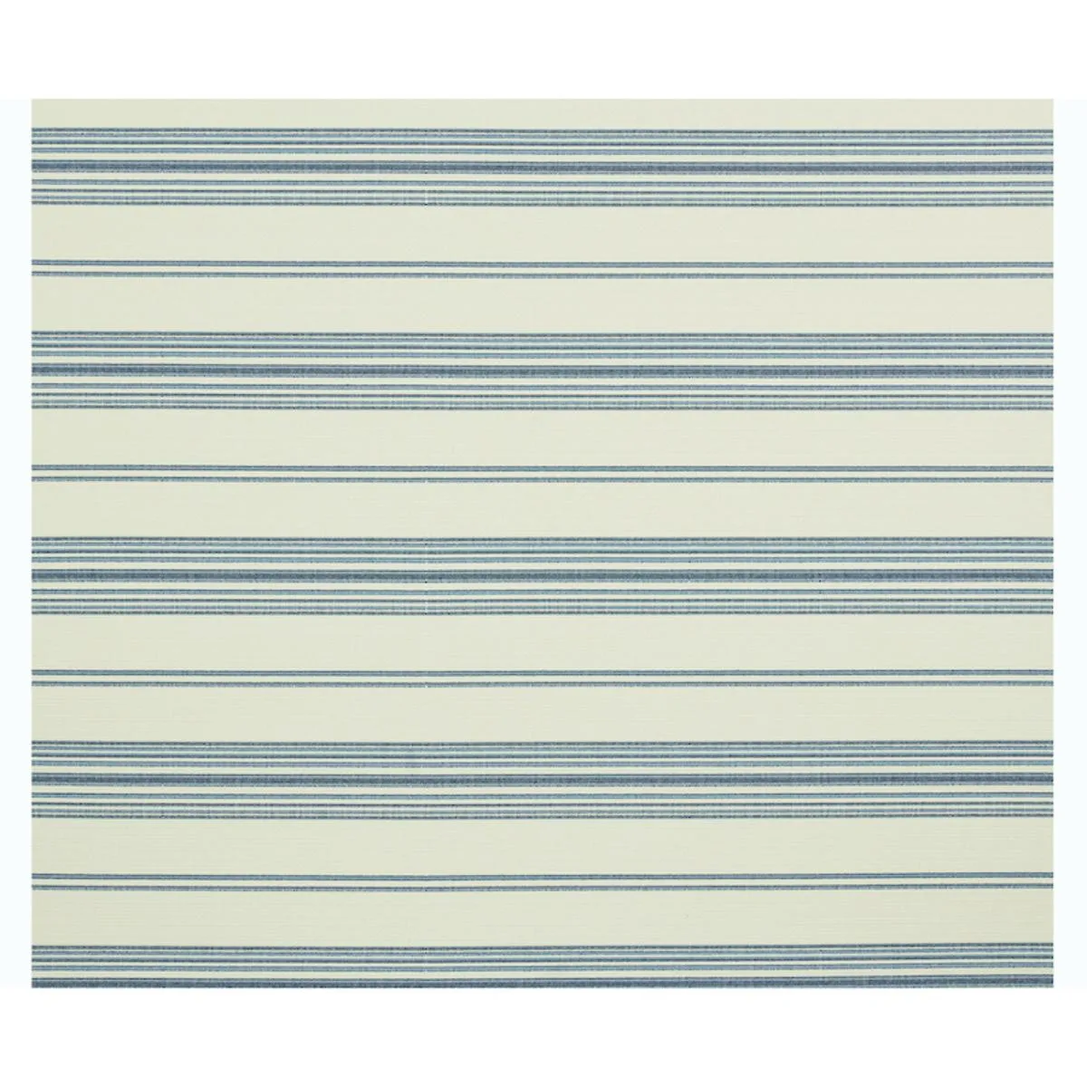 Schumacher 79330 Solana Stripe Indoor/Outdoor Navy fabric swatch