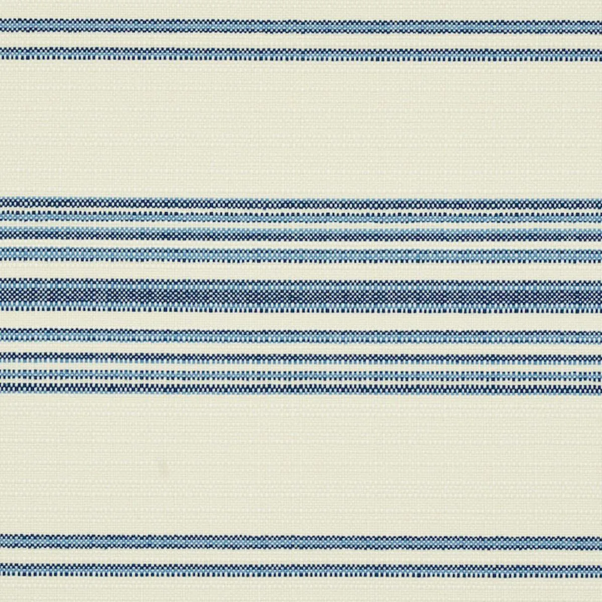 Schumacher 79330 Solana Stripe Indoor/Outdoor Navy fabric swatch