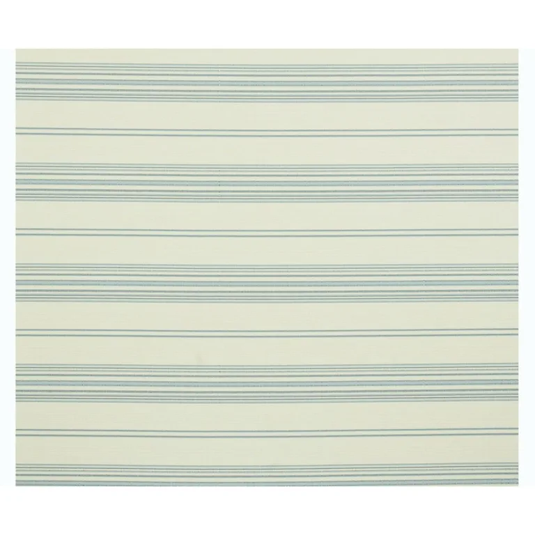 Schumacher 79332 Solana Stripe Indoor/Outdoor Sky fabric swatch