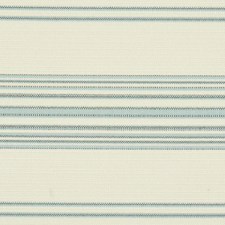Schumacher 79332 Solana Stripe Indoor/Outdoor Sky fabric swatch