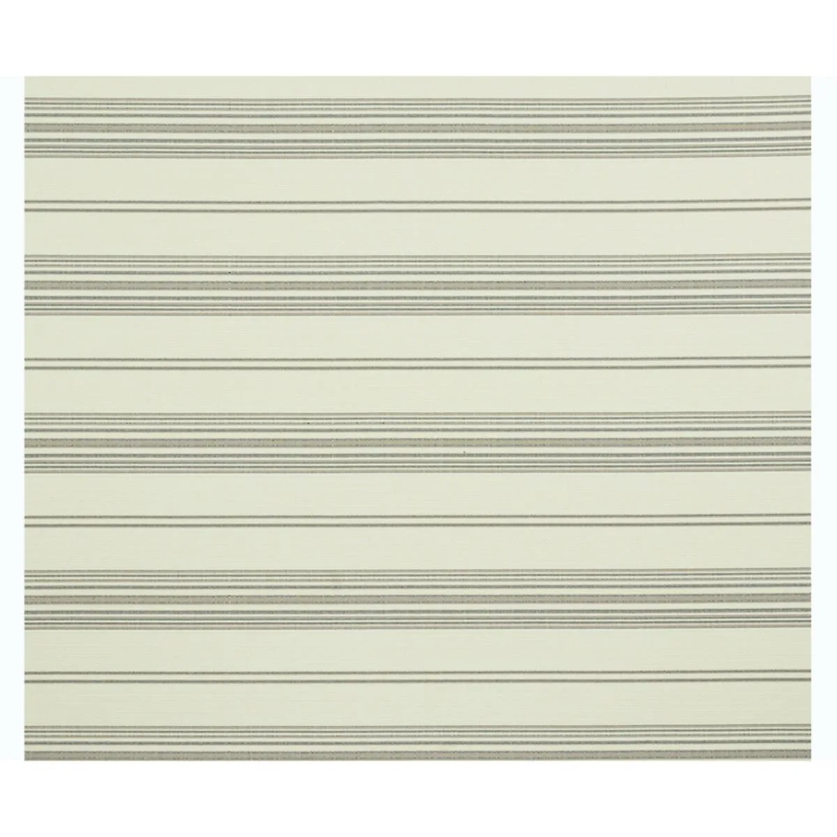 Schumacher 79331 Solana Stripe Indoor/Outdoor Stone fabric swatch