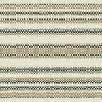 Schumacher 79331 Solana Stripe Indoor/Outdoor Stone fabric swatch