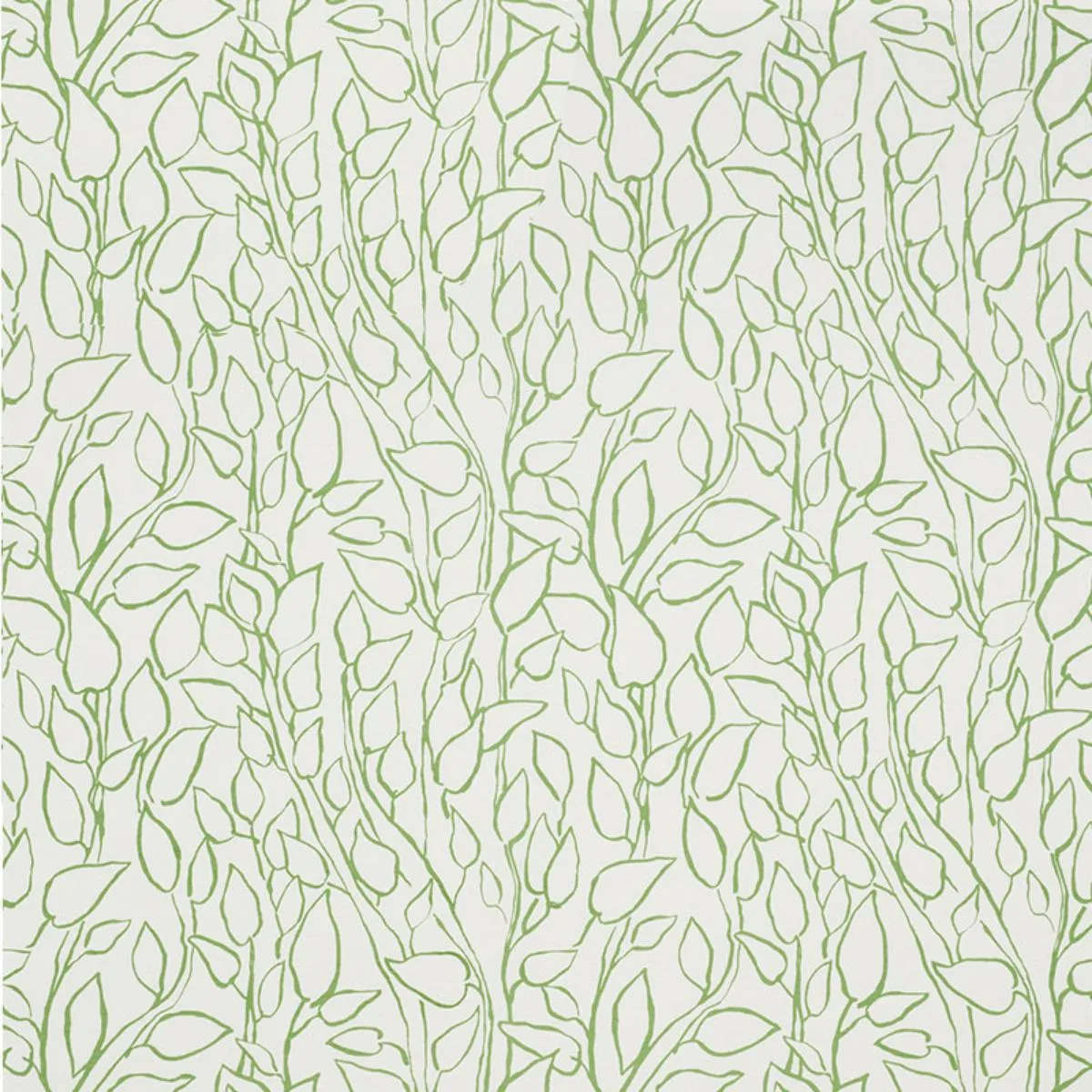 Schumacher 178701 Solandra Vine Leaf fabric swatch