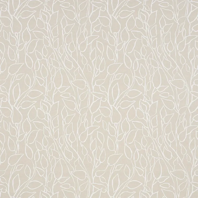 Schumacher 178703 Solandra Vine Natural fabric swatch
