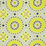 Schumacher 174731 Soleil L.A. Print Driftwood fabric swatch