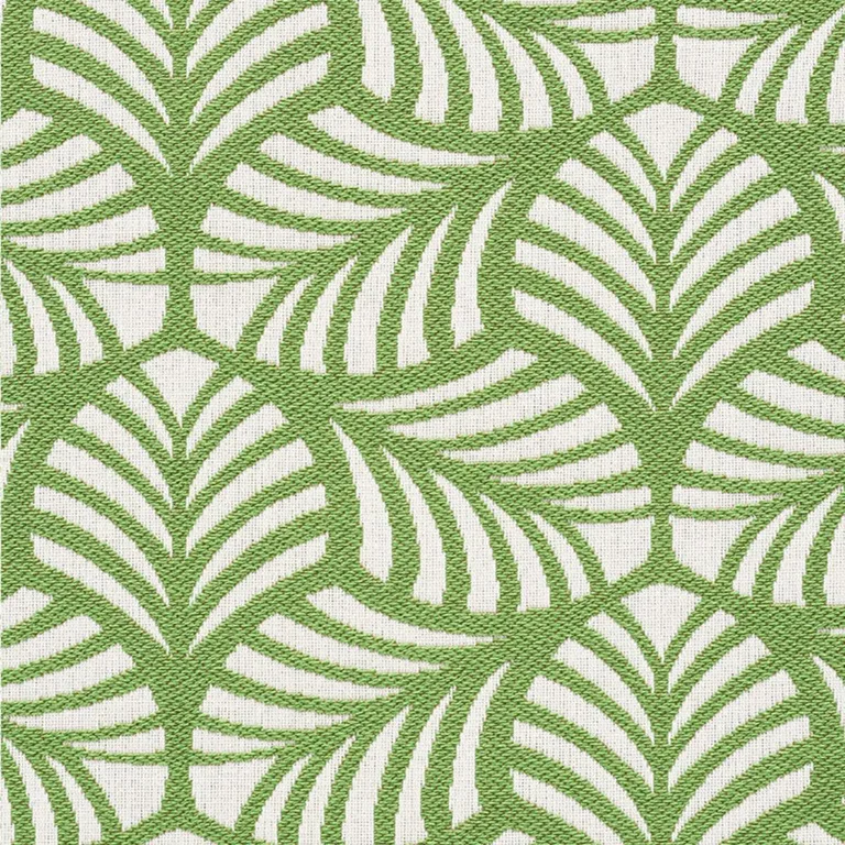 Schumacher 73822 Sonia Ii Indoor/Outdoor Green fabric swatch