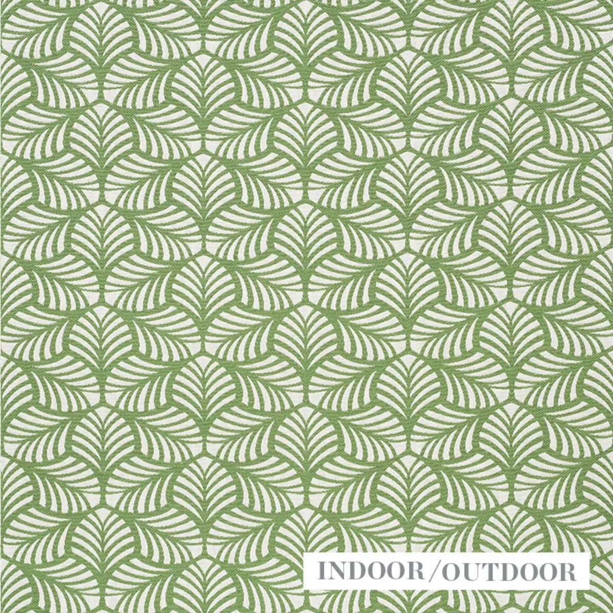 Schumacher 73822 Sonia Ii Indoor/Outdoor Green fabric swatch