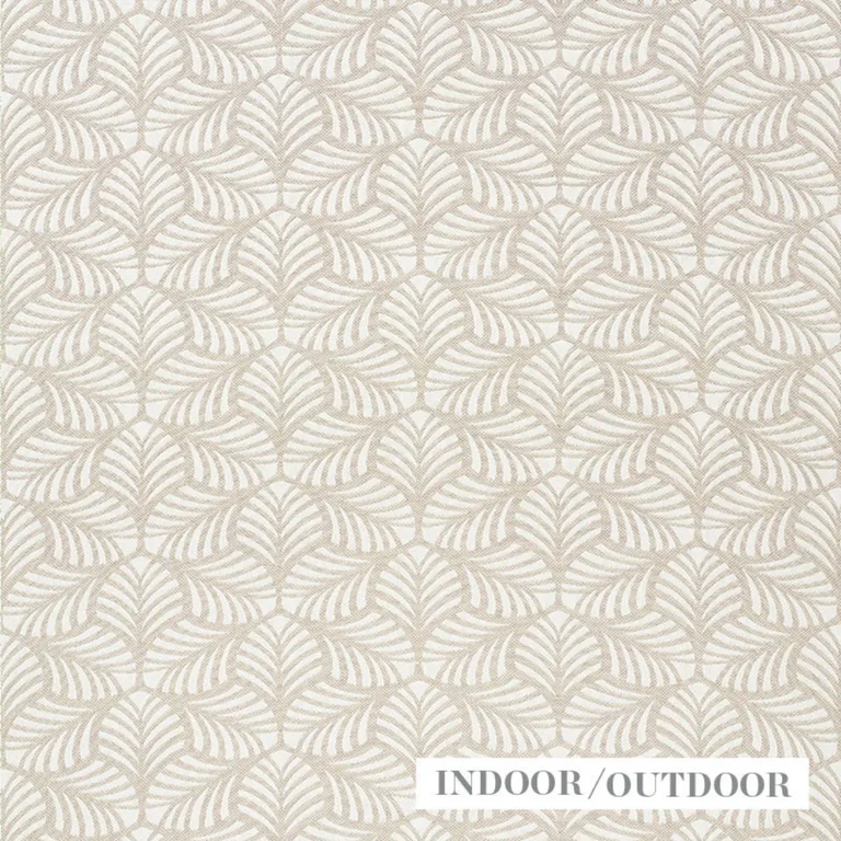 Schumacher 73820 Sonia Ii Indoor/Outdoor Natural fabric swatch