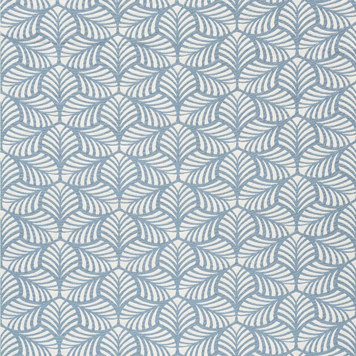 Schumacher 73821 Sonia Ii Indoor/Outdoor Sky fabric swatch