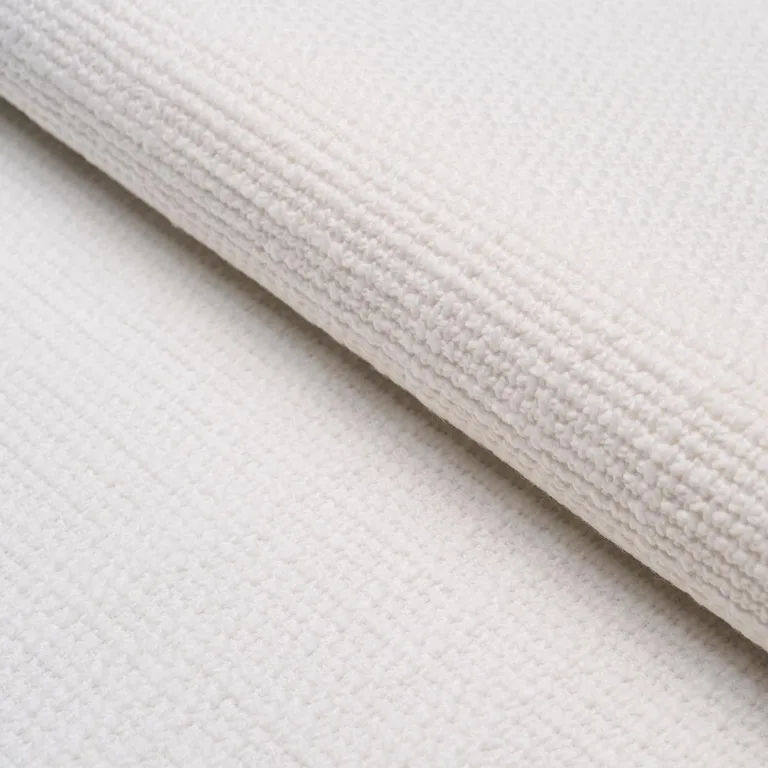 Schumacher 84210 Sonny Indoor/Outdoor White fabric swatch